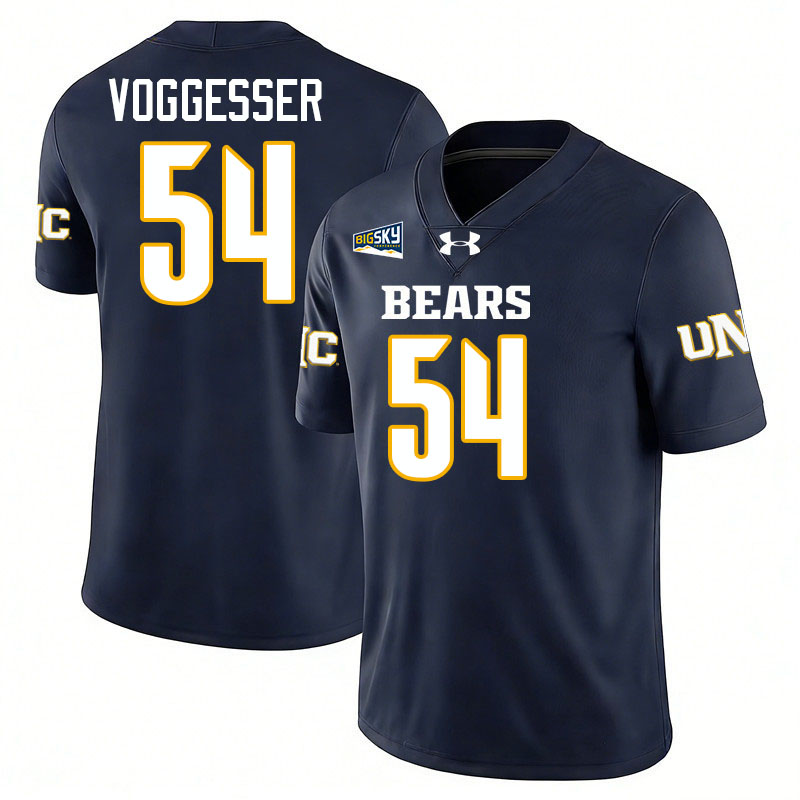 Northern Colorado Bears #54 Hudson Voggesser College Football Jerseys,Uniforms Stitched-Navy